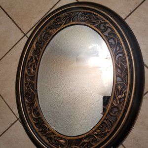 Vintage looking mirror hard plastic